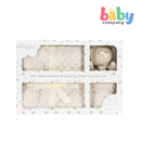 Peekaboo Mink Blanket + Security Toy Gift Set - Beige