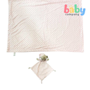 Peekaboo Mink Blanket + Security Toy Gift Set - Pink