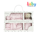 Peekaboo Mink Blanket + Security Toy Gift Set - Pink