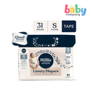 Millie Moon Luxury Tape Diaper 31s - Small