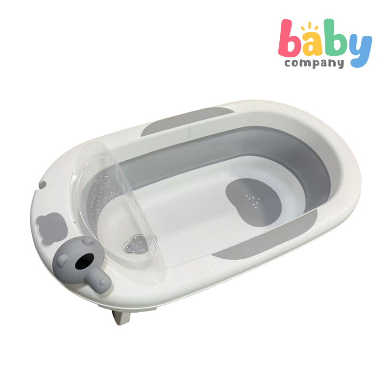 Baby Company Foldable Bath Tub - Gray