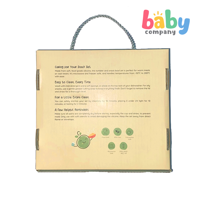 Little Sprout Tumbler & Snack Bowl Set - Green