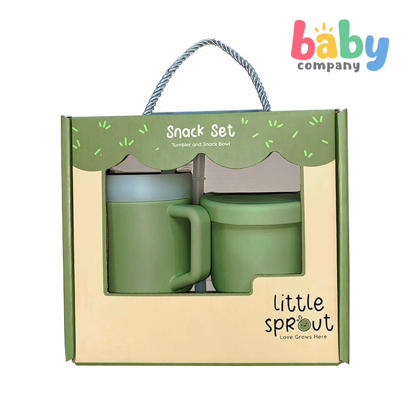 Little Sprout Tumbler & Snack Bowl Set - Green