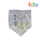 Bloom 3-Piece Triangle Bib - Love Daddy