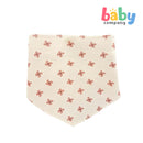 Bloom 3-Piece Triangle Bib - Baby Girl