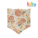 Bloom 3-Piece Triangle Bib - Baby Girl