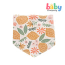 Bloom 3-Piece Triangle Bib - Floral