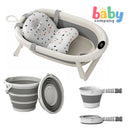 Baby Company 4 in 1 Foldable Baby Bath Set - Gray