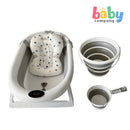 Baby Company 4 in 1 Foldable Baby Bath Set - Gray