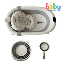 Baby Company 4 in 1 Foldable Baby Bath Set - Gray