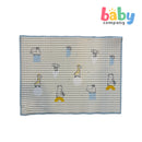 Peekaboo Rubber Sheet 60x45 cm - Blue Animals