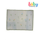 Peekaboo Rubber Sheet 60x45 cm - Green Flowers