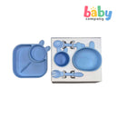 Little Sprout Bunny Feeding Set - Blue