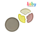 Little Sprout Puzzle Divider Plate - Girl