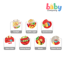 Baby Company Walking Spray Train with Light and Music - Red