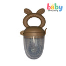 Little Sprout Bunny Fruit Feeder Brown