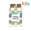 Little Sprout 12-Piece Wash Cloth Assorted 2 - Blue