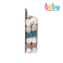 Little Sprout 12-Piece Wash Cloth Assorted 2 - Blue