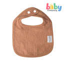 Pure Little 2-Piece Muslin Bib - Neutral