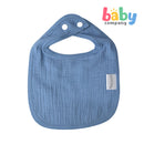 Pure Little 2-Piece Muslin Bib - Boy