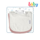 Pure Little 2-Piece Muslin Bib - Girl