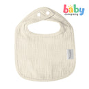 Pure Little 2-Piece Muslin Bib - Girl
