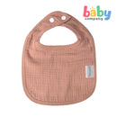 Pure Little 2-Piece Muslin Bib - Girl