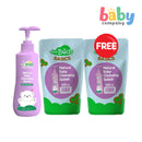 Tiny Buds Buy 2 Natural Baby Cleansing Splash, Get FREE Natural Baby Cleansing Splash Refill 300ml