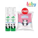 Tiny Buds Buy 2 Extra Sensitive Diaper Changing Spray, Get FREE Chabee Baby Cotton Buds