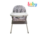 Baby Company 5 in 1 Compact High Chair with Iron Legs
