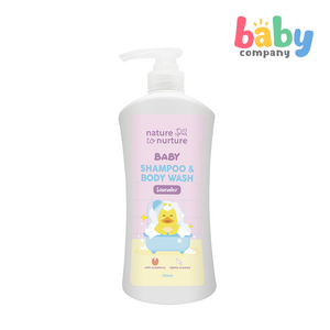 Nature to Nurture Baby Shampoo & Body Wash 750ml