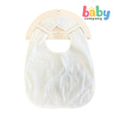 Peekaboo 1pc PU Bib with Teether - Bunny