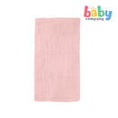 Pure Little 2-Piece Muslin Blanket Heart - Pink