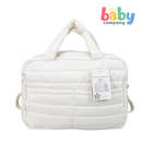 Pure Little Baby Duffle Bag with Changing Pad - Cream