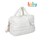 Pure Little Baby Duffle Bag with Changing Pad - Cream