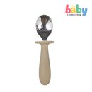 Pure Little 2-Piece Silicone and Stainless Steel Set - Beige