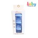 Peekaboo 3 Layer Stackable Milk Container Blue
