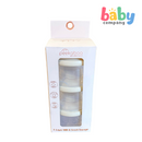 Peekaboo 3 Layer Stackable Milk Container White