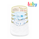 Little Sprout Muslin Bib Set Blue 3pc