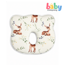 Peekaboo Newborn Anti-Flat Head Pillow - Deer & Leaves