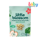 Little Blossom Organic Brown Rice Puffs Apple Broccoli 40g