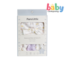 Pure Little Bonnet and Mitten Set Pack of 3 Purple