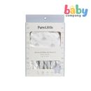 Pure Little Bonnet and Mitten Set Pack of 3 Gray
