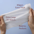 Hoppi Silky Flush Wipes 18 sheets (10 in 1 Bundle Box)