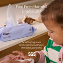 Hoppi 99% water wipes -80s Pack  (3-in-1 Bundle Pack)