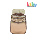 Little Sprout Cloth Bibs Brown 5pc