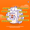 Hey Tiger Active Diaper Pants, Jumbo Pack - Medium, 58 pads