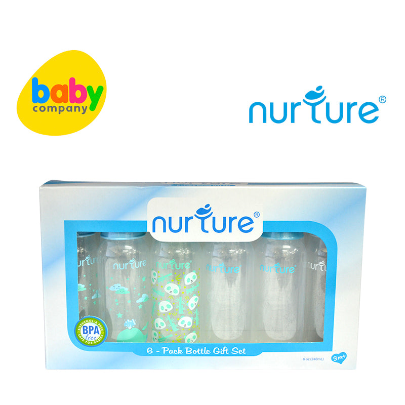 Nurture Feeding Bottle Gift Set 6-Pack