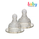 Precious Moments 2-Pack Wideneck Silicone Nipple