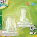 Looney Tunes Silicone Replacement Nipples - Pack of 2